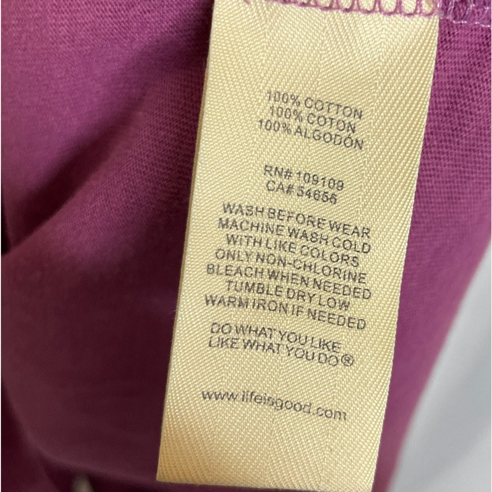 Women's Medium Life is Good S'mores You Complete Me Purple Classic Tee - Picture 5 of 6